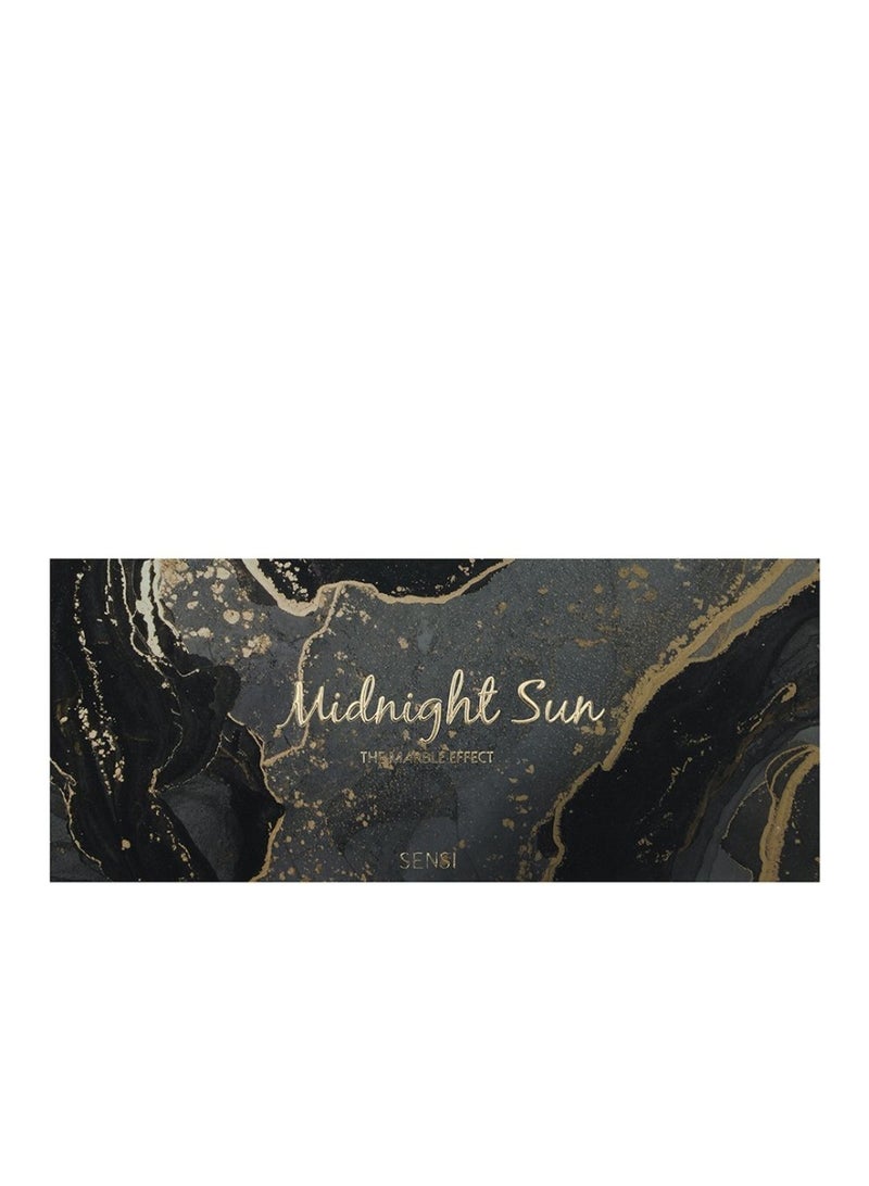 سينسي مجموعة ظلال العيون Sensi Marble Effect Midnight Sun المكونة من 12 لونًا - Image 3